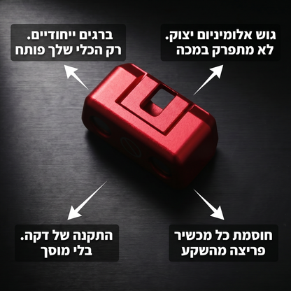 ™Technocar - CarLock Pro | השכבה שעוצרת גנב לפני שהוא מתחיל
